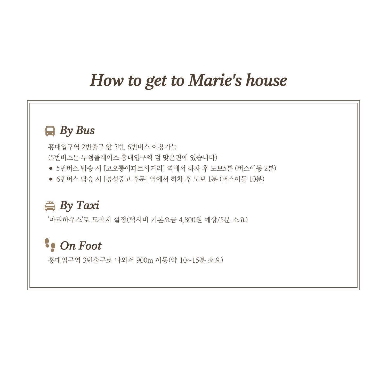 Marie's House 101 Hongdae Bed & Breakfast *